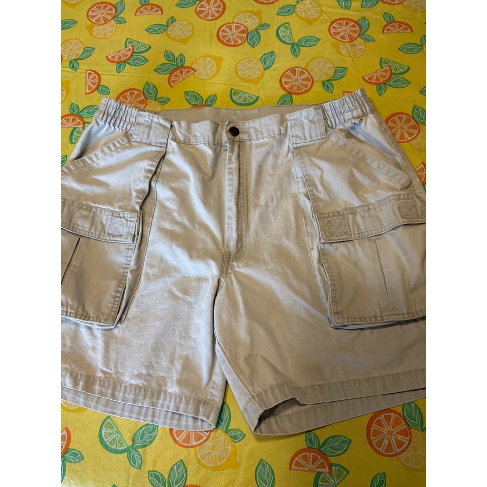 Redhead Cargo Shorts Mens 40 Khaki Cotton Utility Gorpcore Hiking Casual